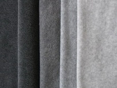 Grey shaker velvet