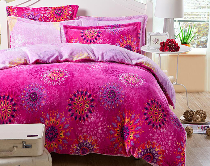 Flannel bedding