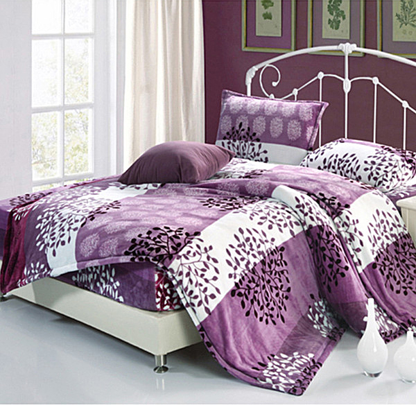 Flannel bedding